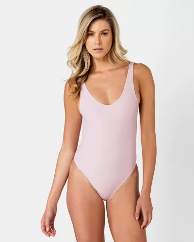 BLANK BLUSH SWIMSUIT