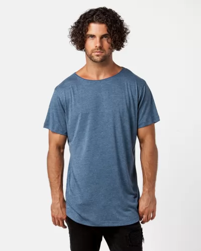 CLASSIC MARBLE BLUE TEE