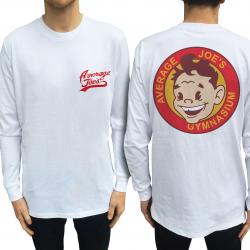 AVERAGE JOES LONGSLEEVE FRONT AND BACK