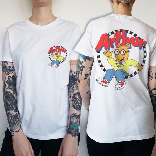 WOMENS FRONT AND BACK ARTHUR TEE