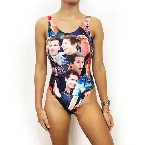 COLLAGE ONE PIECE SWIMSUIT