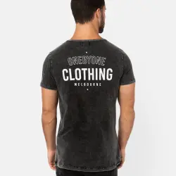 HERITAGE ACID BLACK TEE