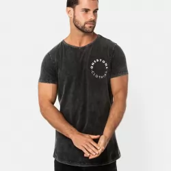 HERITAGE ACID BLACK TEE