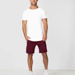 HUDSON MAROON SHORTS