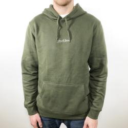 UNCLE RECO EMBROIDERED OLIVE HOODIE