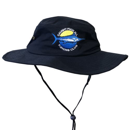 FISHING CLUB NAVY WIDE BRIM HAT