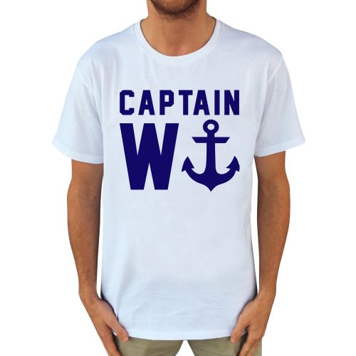 CAPTAIN W WHITE TEE