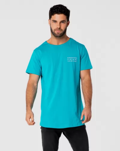 LEVELS TEAL TEE