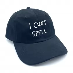 I CNT SPELL DAD HAT BLACK
