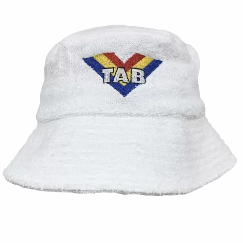 VINTAGE TAB TERRY TOWELLING BUCKET HAT