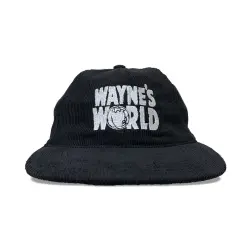 WAYNES WORLD CORD HAT BLACK