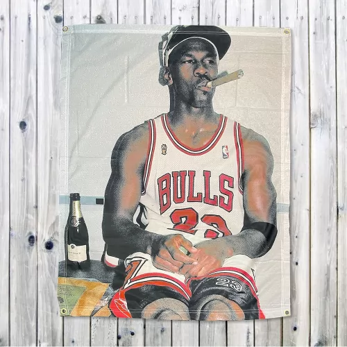 SMOKING HOT JORDAN WALL HANGING 750 X 1000MM