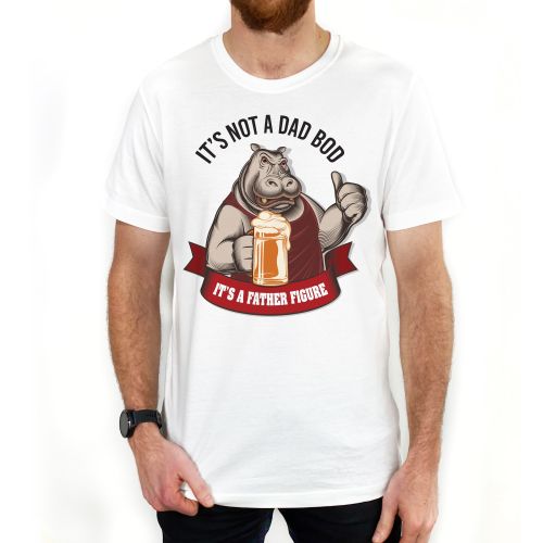 DAD BOD WHITE TEE