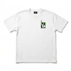 INTERNATIONAL CRICKET FRONT AND BACK WHITE TEE