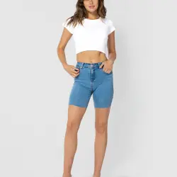 KELSEY BLUE SHORTS