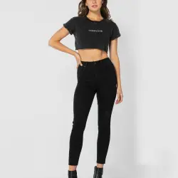 ALEXIS BLACK JEANS