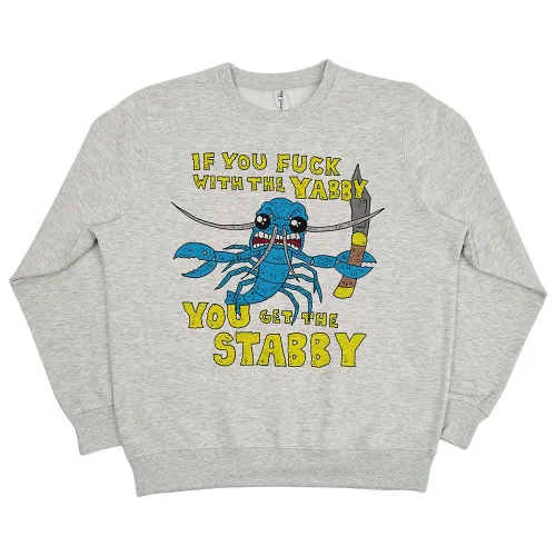 YABBY STABBY WHITE MARLE CREW