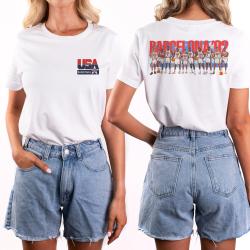 BARCELONA FRONT AND BACK WOMENS TEE