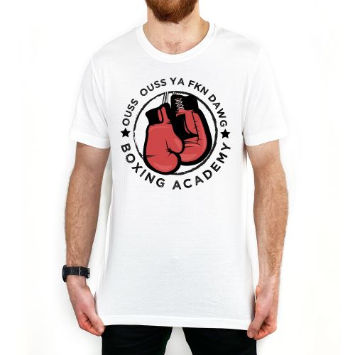 OUSS OUSS BOXING WHITE TEE
