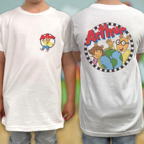 ARTHUR FRONT AND BACK KIDS TEE
