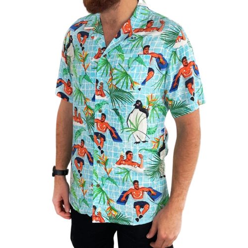 MADISON POOL HAWAIIAN VACATION SHIRT