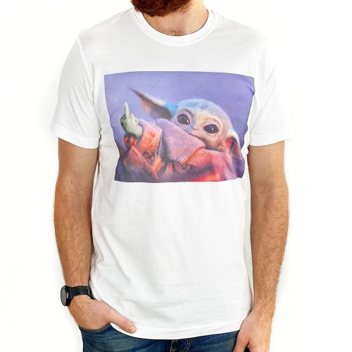 UP YOURS BABY WHITE TEE