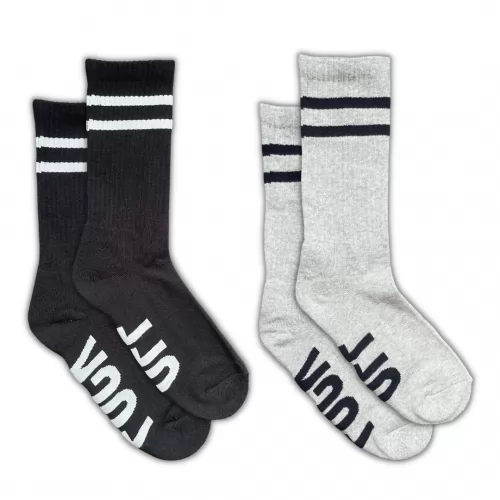 2 PACK SOLE PRINTED F OFF SOCKS