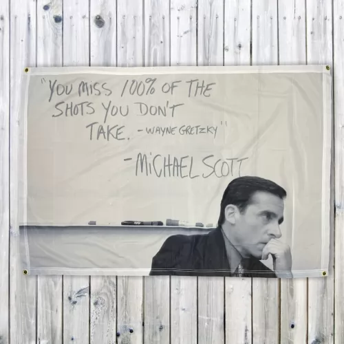 MICHAEL SCOTT WALL HANGING