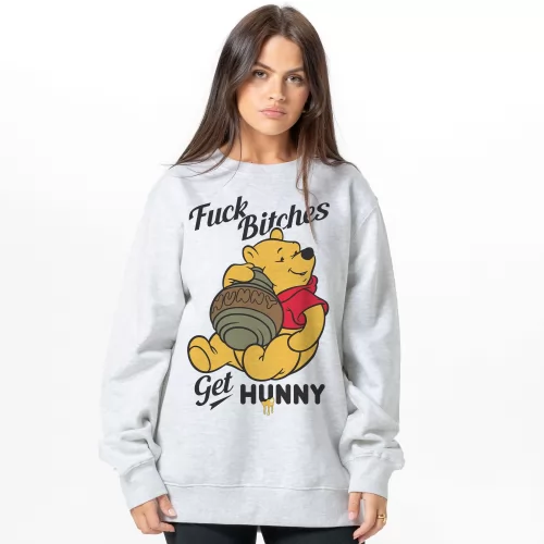 GET HUNNY WHITE MARLE CREW