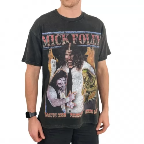 VINTAGE MICK FOLEY T-SHIRT