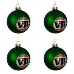 VERY BEST 4-PACK OF CHRISTMAS BAUBLES