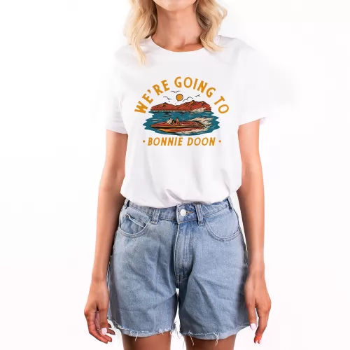 WOMENS BONNIE DOON WHITE TEE