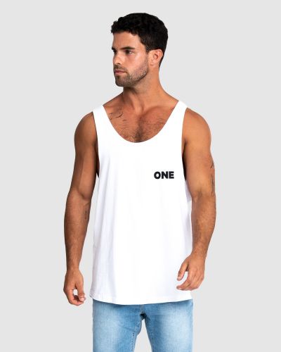ARCADE WHITE SINGLET