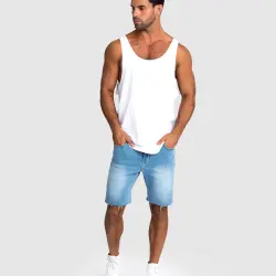 CLASSIC WHITE SINGLET