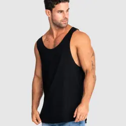 CLASSIC BLACK SINGLET