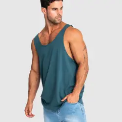 CLASSIC DARK GREEN SINGLET