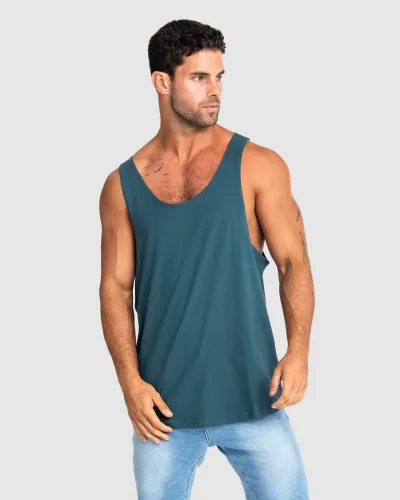 CLASSIC DARK GREEN SINGLET