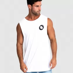 FADED WHITE TANK