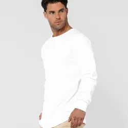CLASSIC WHITE LONGSLEEVE TEE
