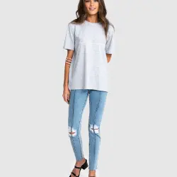 AURORA GREY TEE