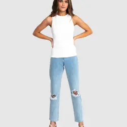 LUNA WHITE SINGLET