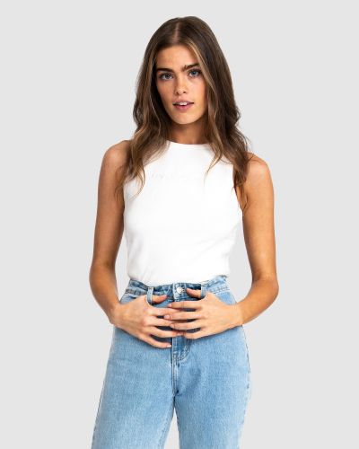 LUNA WHITE SINGLET