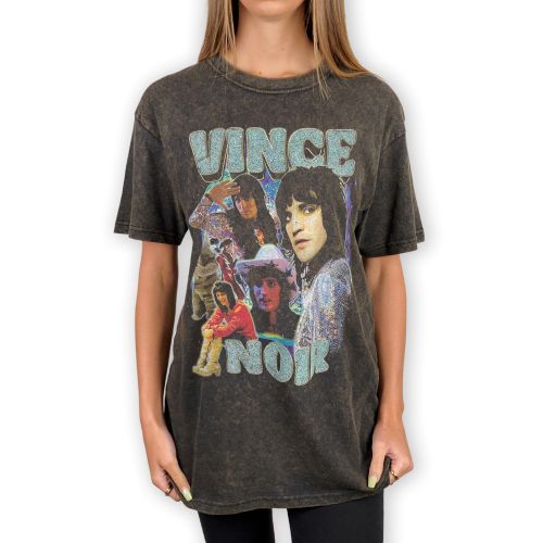 VINTAGE VINCE NOIR UNISEX T-SHIRT
