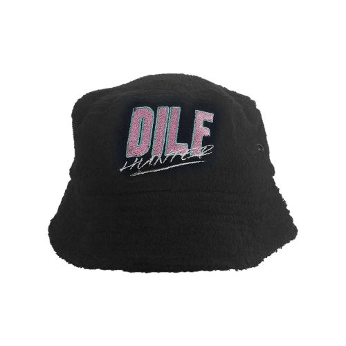 DILF HUNTER BLACK TERRY TOWEL BUCKET HAT
