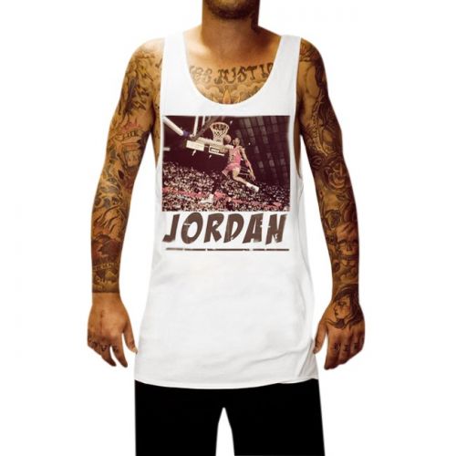 JORDAN WHITE SINGLET