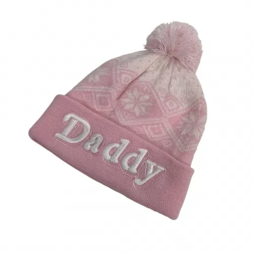 DADDY PINK BEANIE