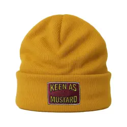 KEEN AS MUSTARD BEANIE
