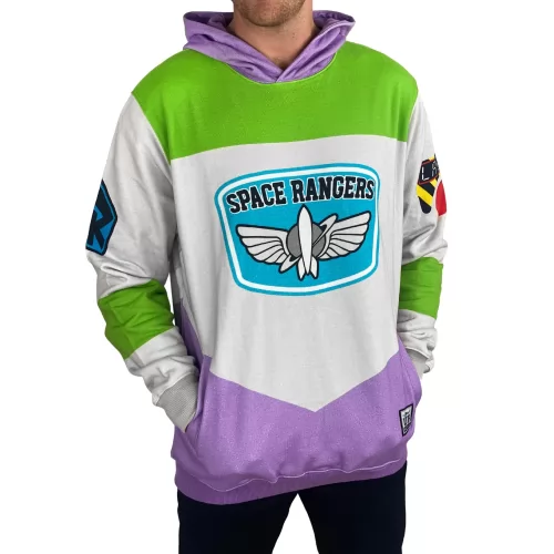 FULL PRINT SPACE RANGER HOODIE