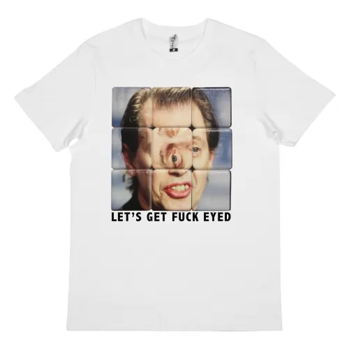 BUSCEMI WHITE TEE