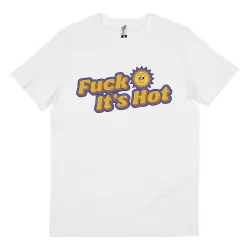IT'S HOT WHITE TEE